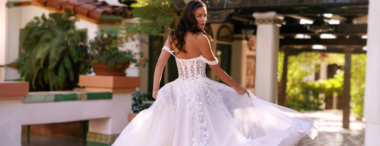 Simply Val Stefani Romantic & Elegant Bohemian Bridal Gowns